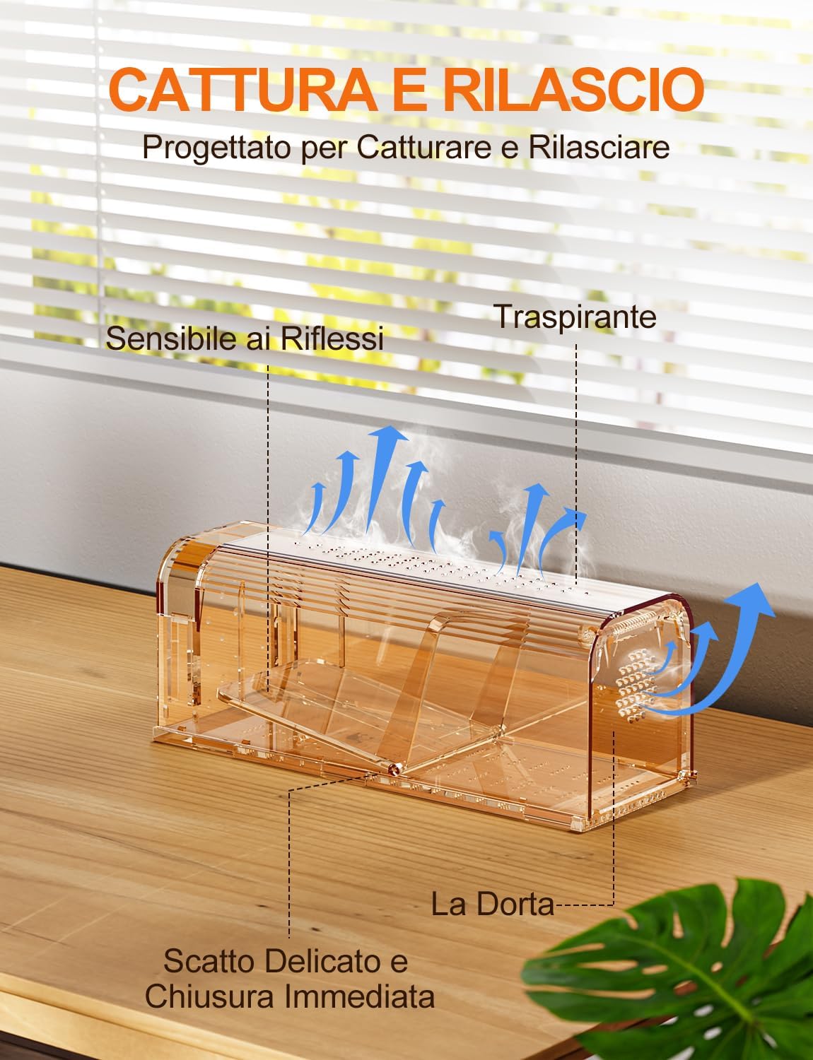 Thumbnail 5 de TAKRINK Trappola per Topi 17 cm 🪤