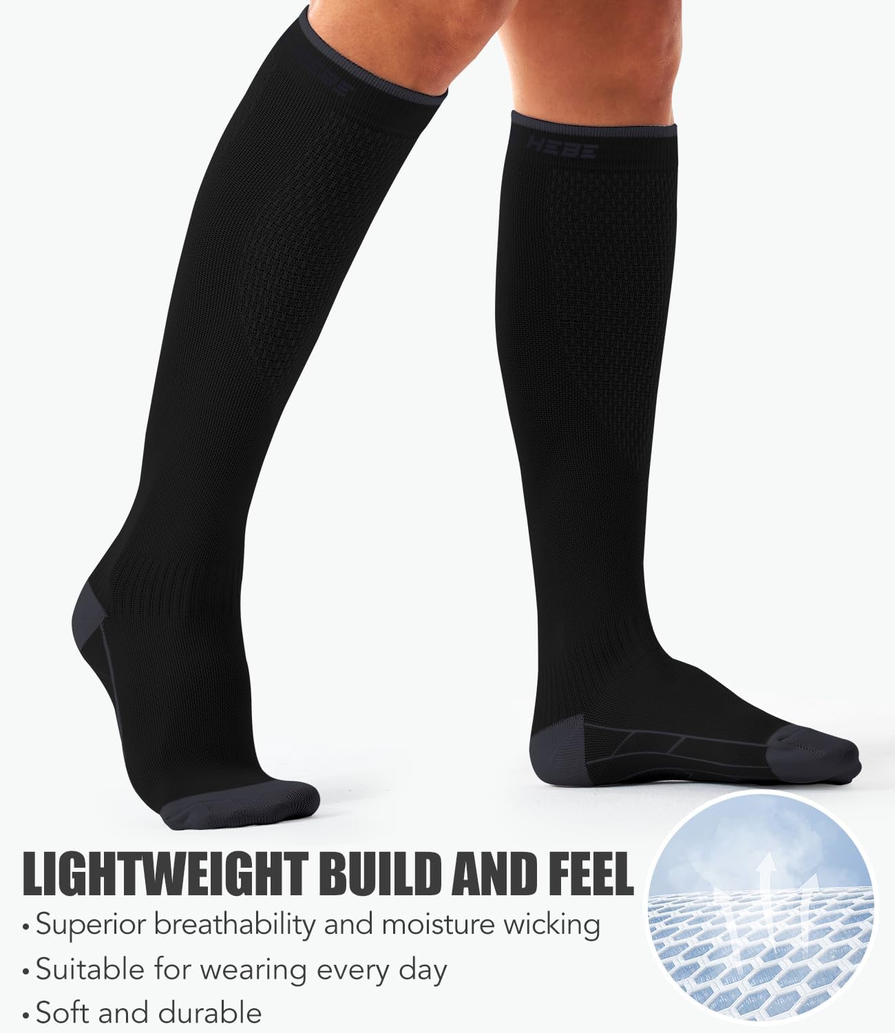 Detalle 2 de Compression Socks 3-Pack