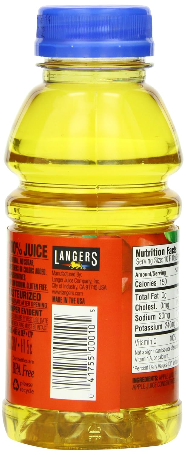 Detalle de Langers Apple Juice 10 Fl Oz