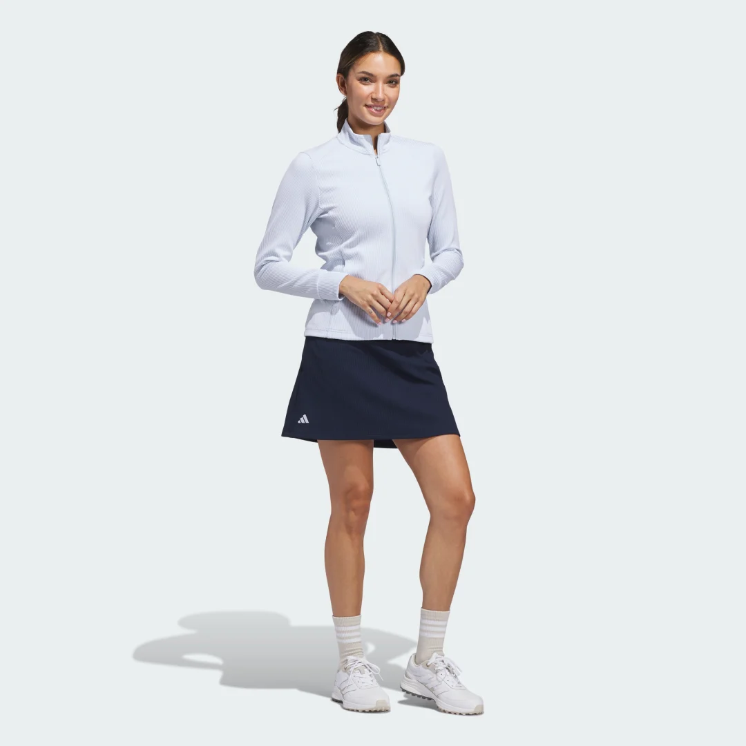 Thumbnail 2 de Adidas Chaqueta con cierre de cremallera Performance Texture – color azul