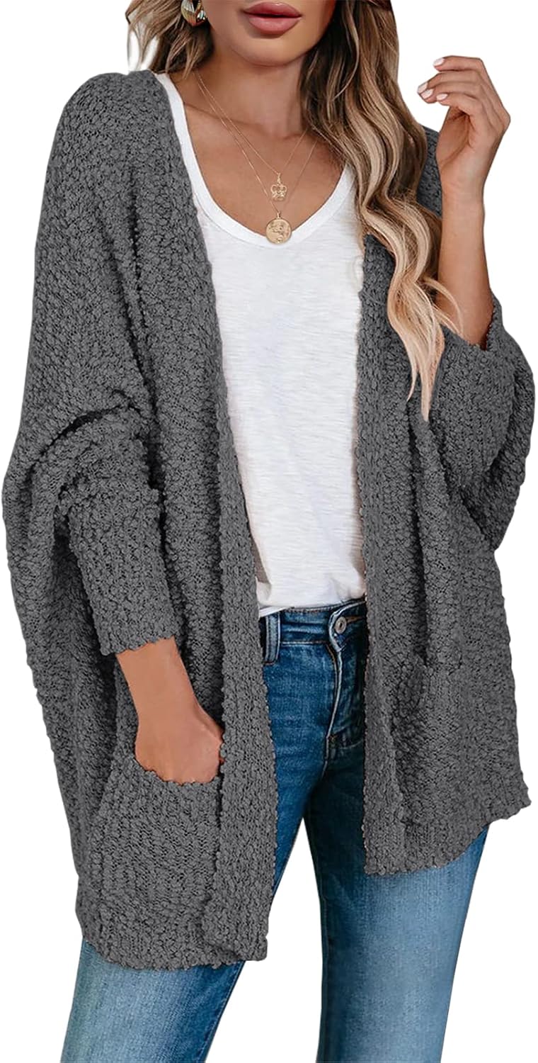 Detalle de Saodimallsu Women's Chunky Cardigan