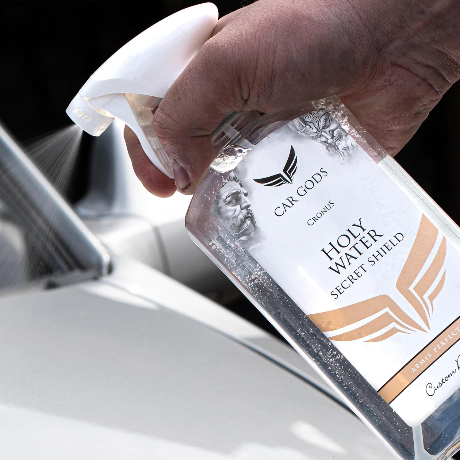 Thumbnail 2 de Car Gods Cronus Holy Water Secret Shield Polish con Rivestimento Nano Idrofobo – 500 ml