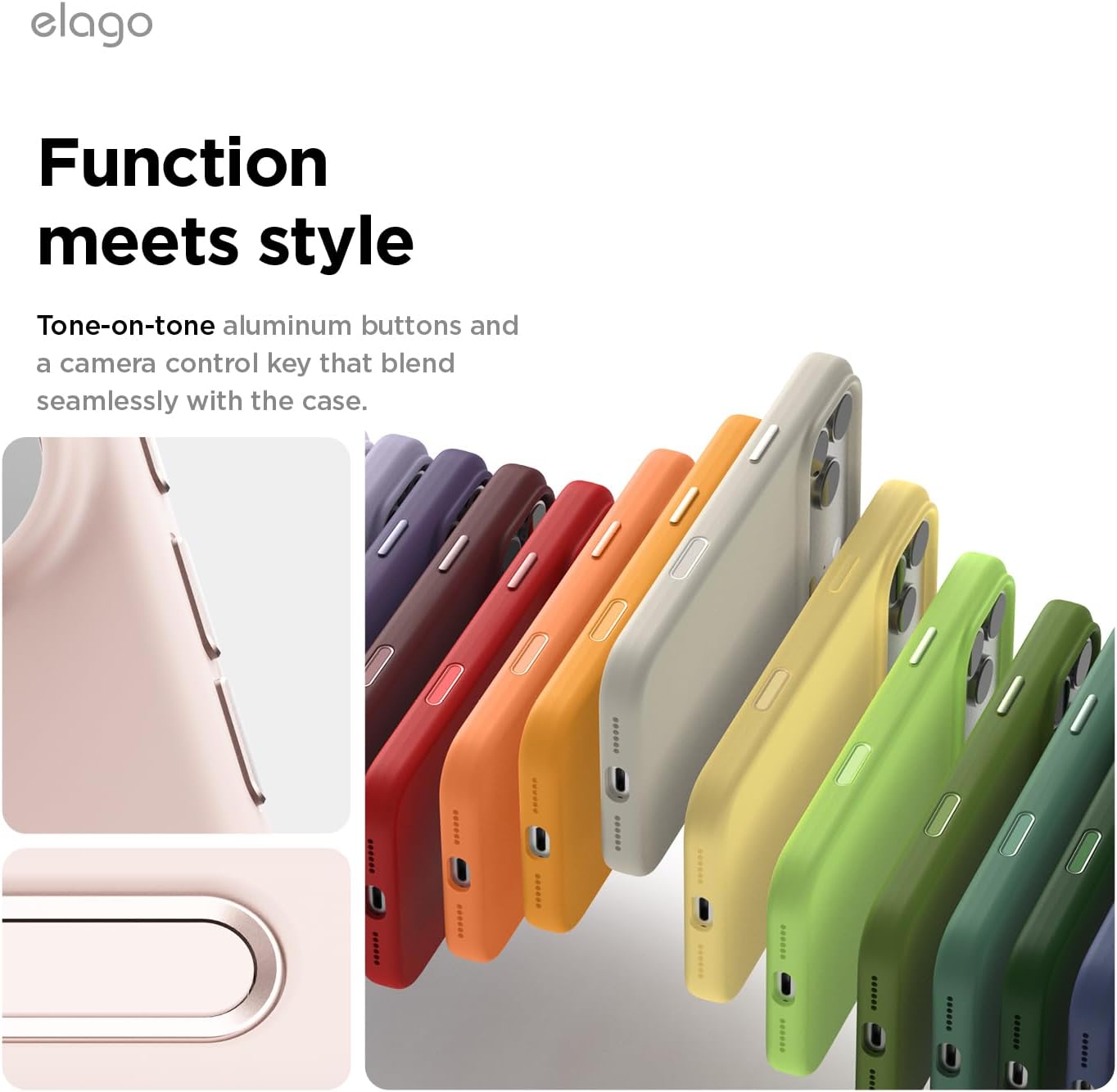 Thumbnail 3 de elago Magnetic Silicone Case for iPhone 17 Pro Max (6.9”) in Lovely Pink — MagSafe-compatible protective cover