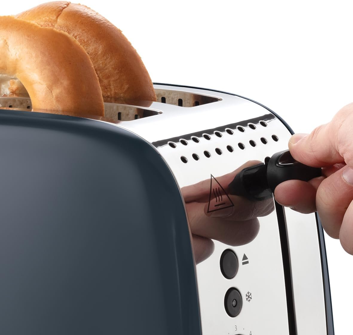 Thumbnail 3 de Russell Hobbs Grille-pain Colours Plus Inox gris 2 tranches 1600 W (26552-56) – extra-large