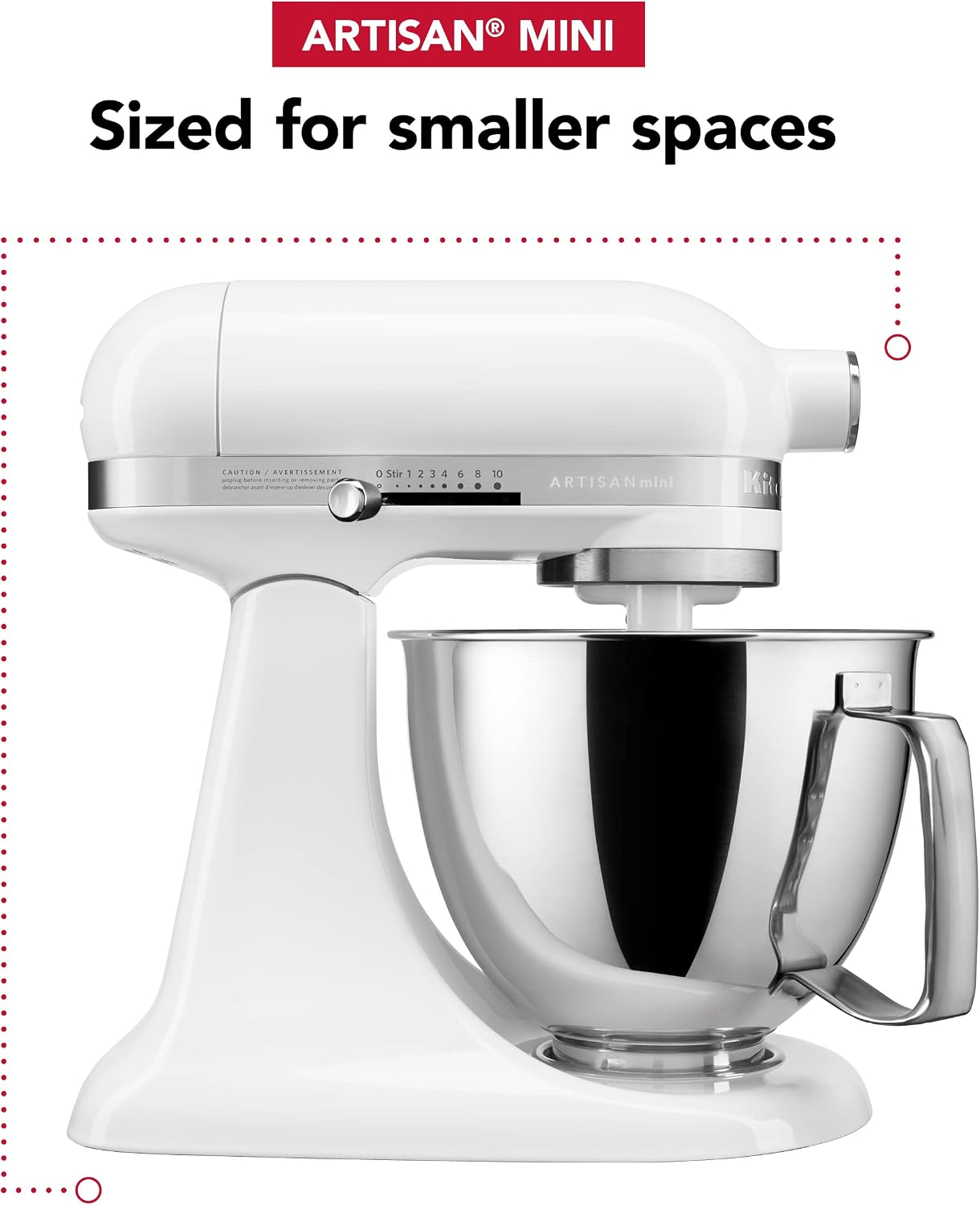 Thumbnail 6 de KitchenAid stand mixer 3.5-quart
