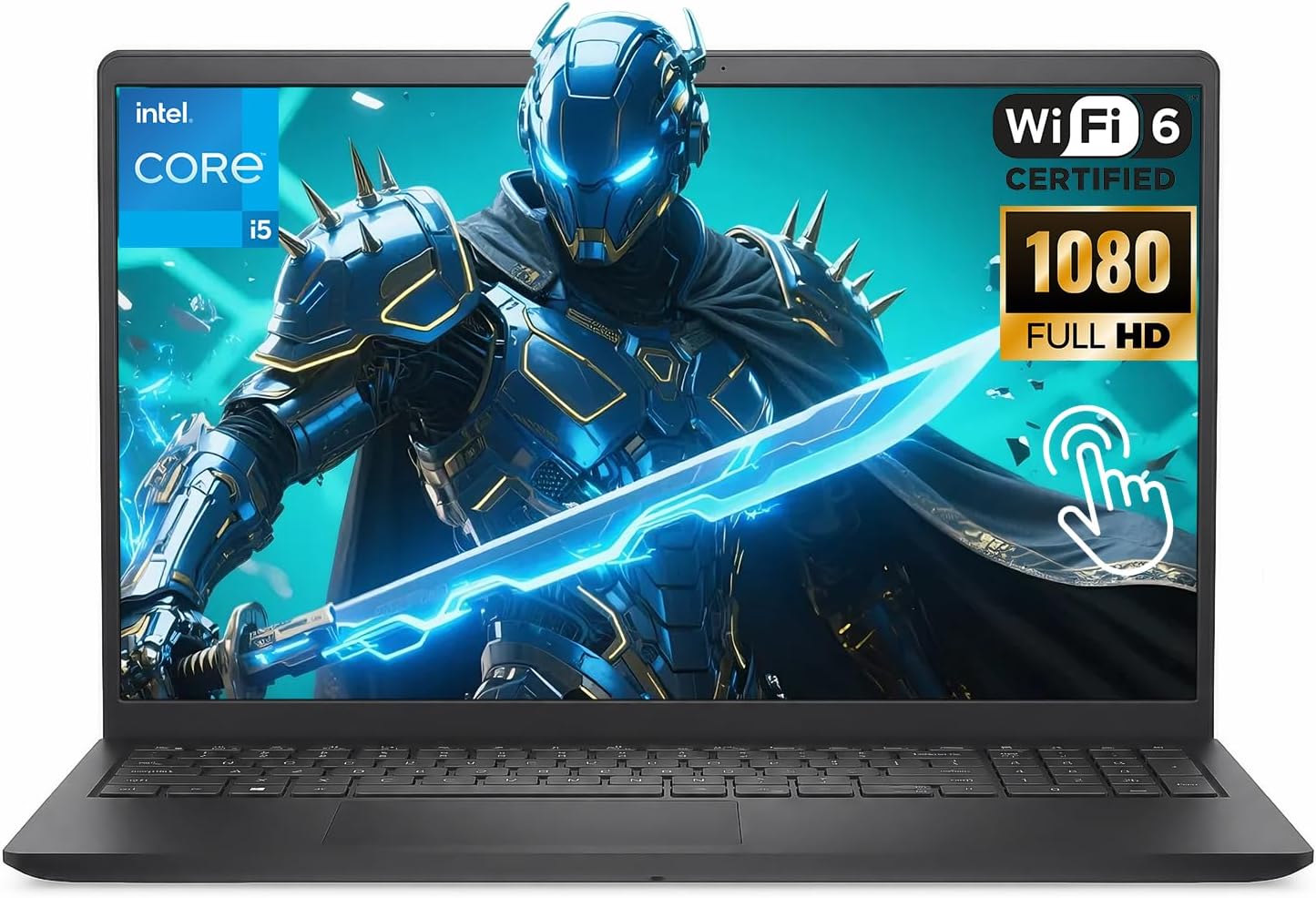 Detalle de Dell 15.6-Inch Touchscreen Laptop