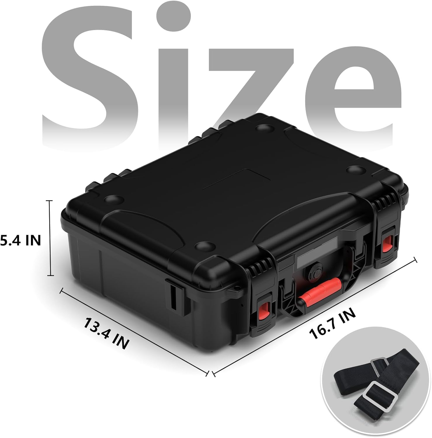 Detalle 2 de MEKEET Starlink Mini Case IP67 Waterproof Hard Case