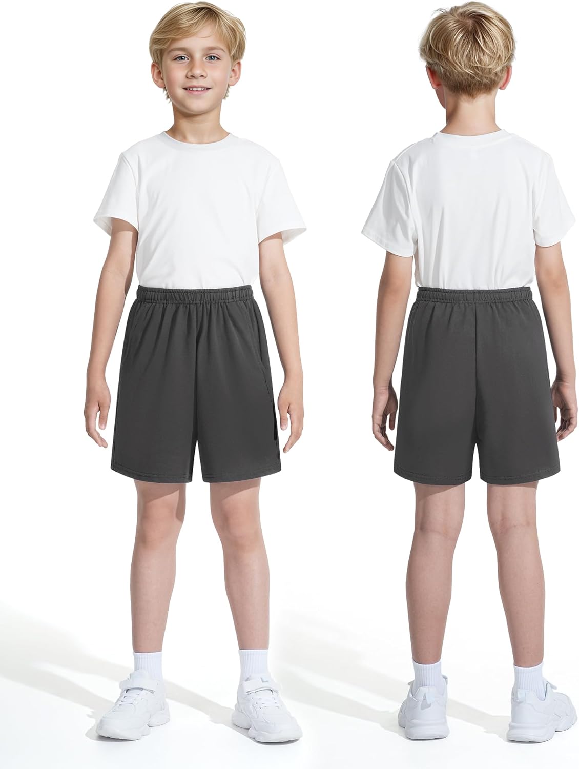 Thumbnail 1 de Auranso Boys Shorts with Adjustable Waist and Pockets