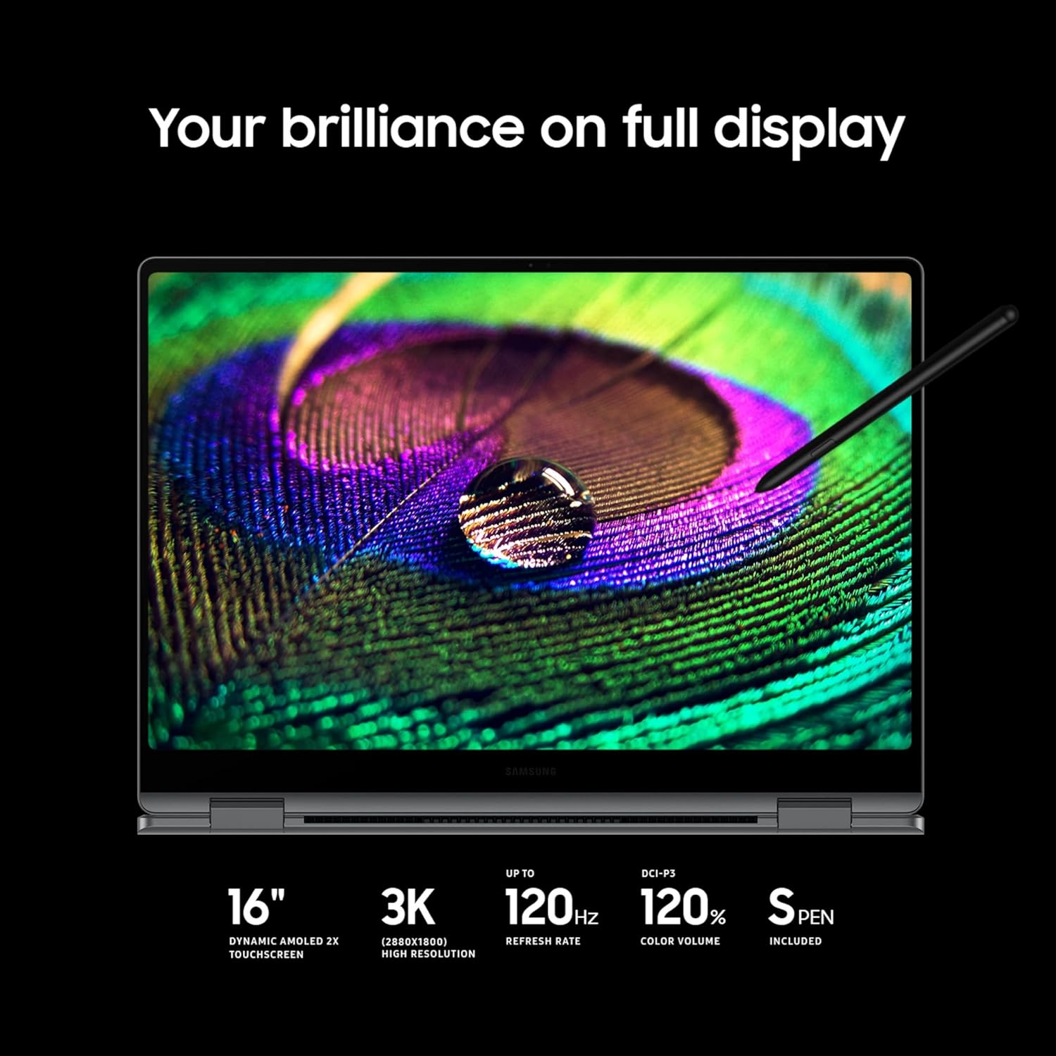 Thumbnail 2 de Samsung Galaxy Book5 Pro 360 Copilot+ (2025) — 16" 3K AMOLED Touch, Intel Core Ultra 7, 32GB/1TB, Windows 11 Pro