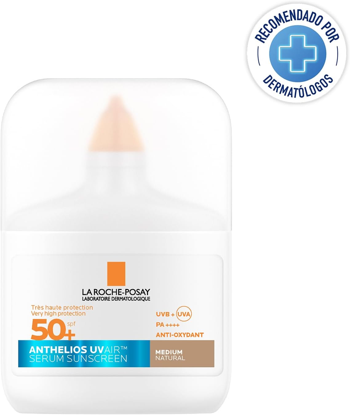 Detalle 2 de La Roche Posay Anthelios UVAIR Serum Sunscreen SPF50+ Medium