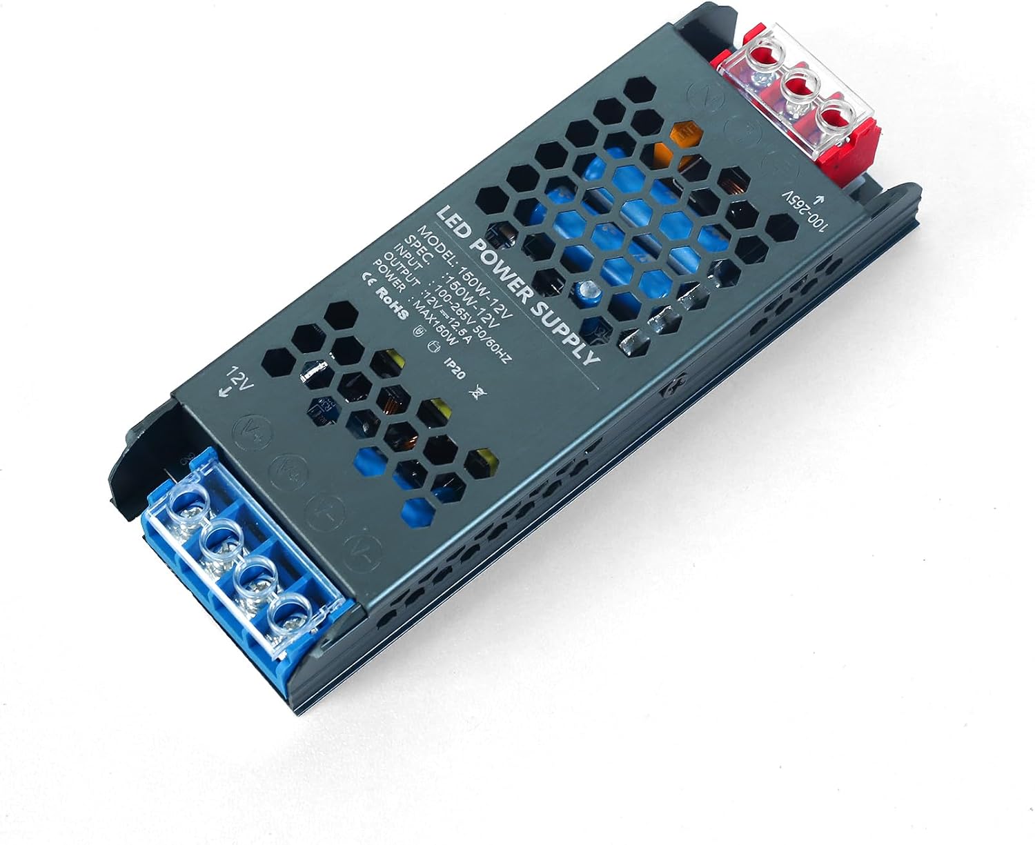 Thumbnail 6 de KSIBNW 12V Trasformatore LED 100W Alimentatore — Alimentatore driver sottile 12V 8,3A, protezioni multiple