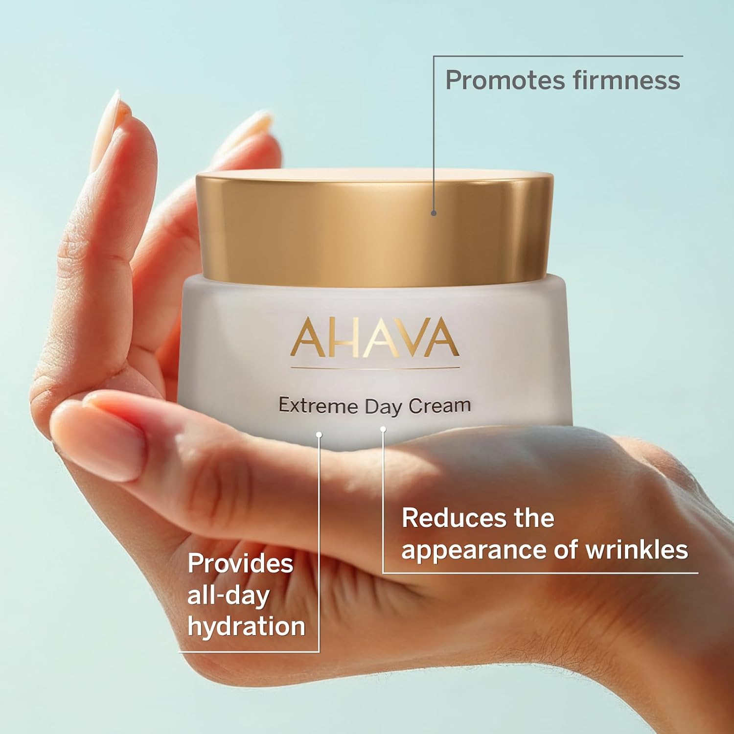 Detalle de AHAVA Extreme Tagescreme – Seidig weich & faltenreduzierend, 50 ml