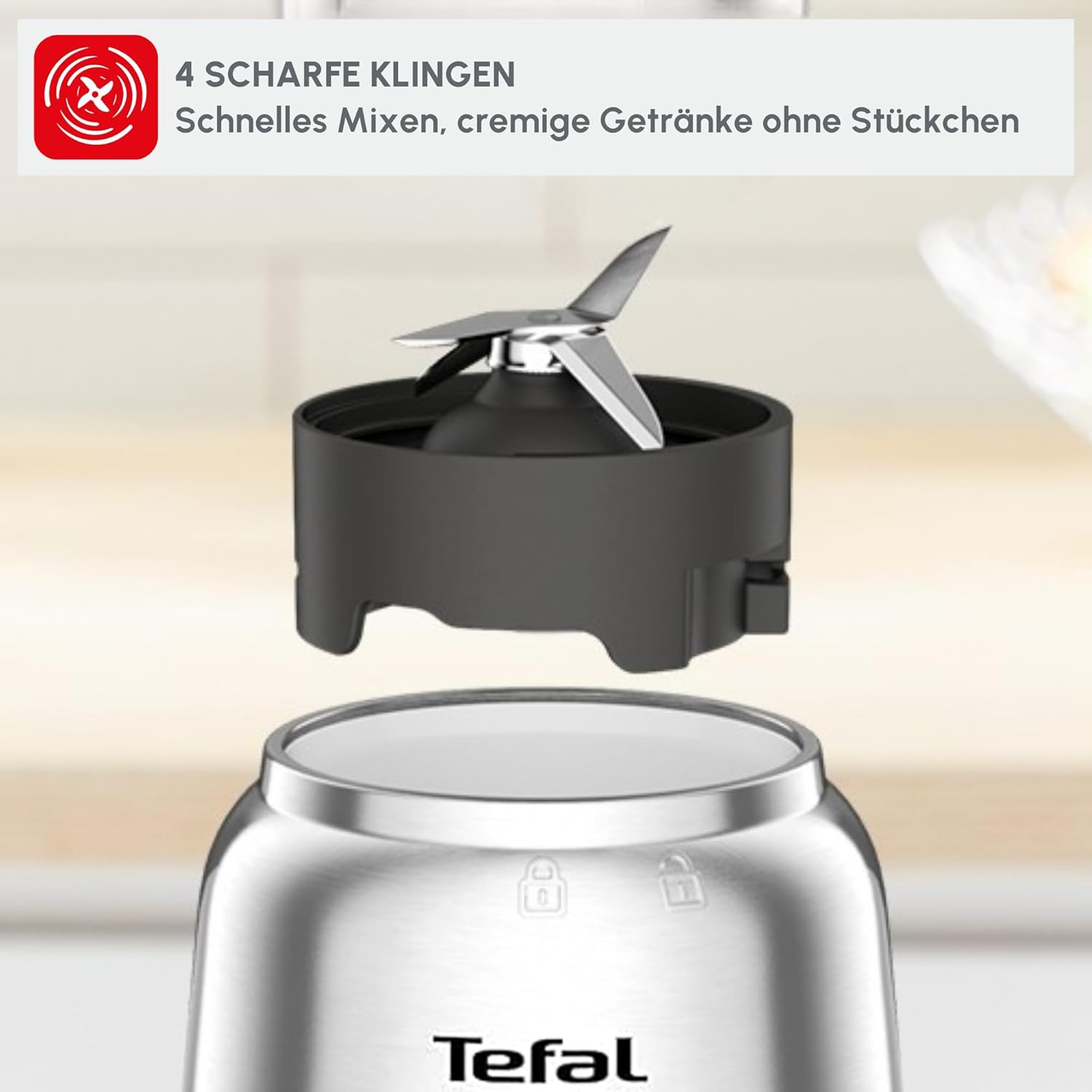 Thumbnail 6 de Tefal Mix und Move Mini-Standmixer BL15FD – kompakt, 300 W, 2 To-Go Flaschen aus Tritan