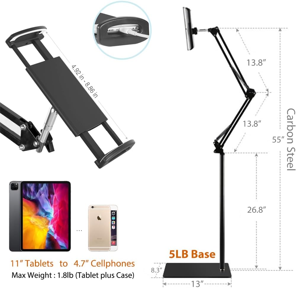 Detalle de Tablet Floor Stand 5LB Base