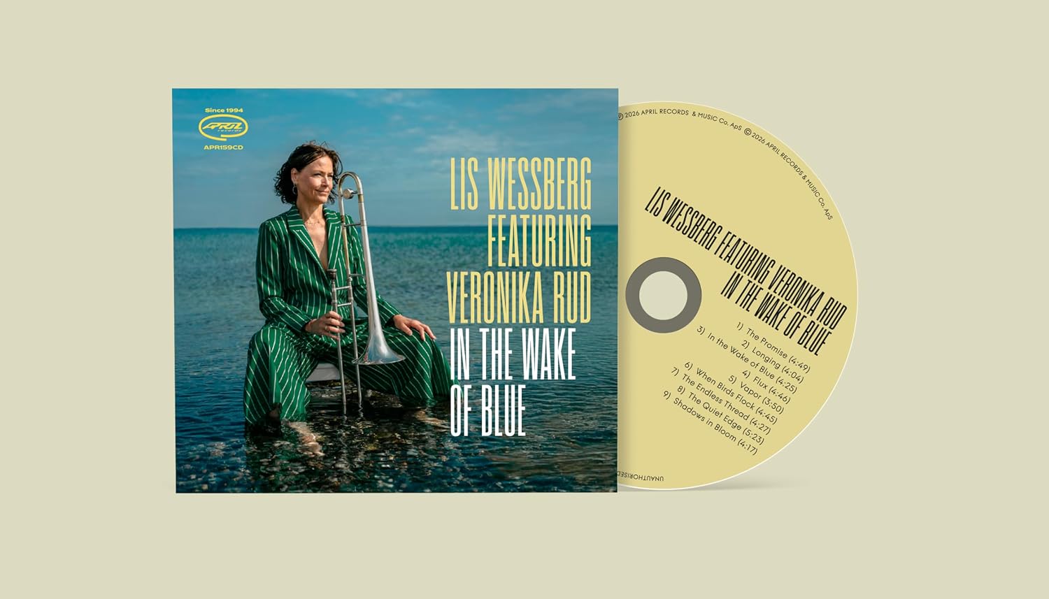 Detalle 2 de Lis Wessberg, In the Wake of Blue, Jazz Album on Audio CD