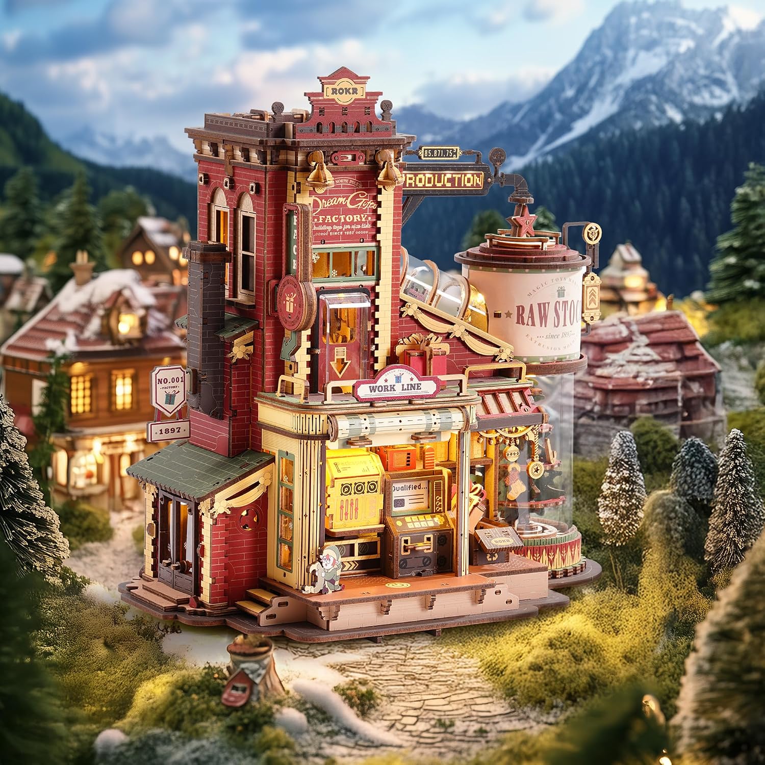Thumbnail 1 de ROKR EAB01 wooden mechanical 3D puzzle kit 🧩