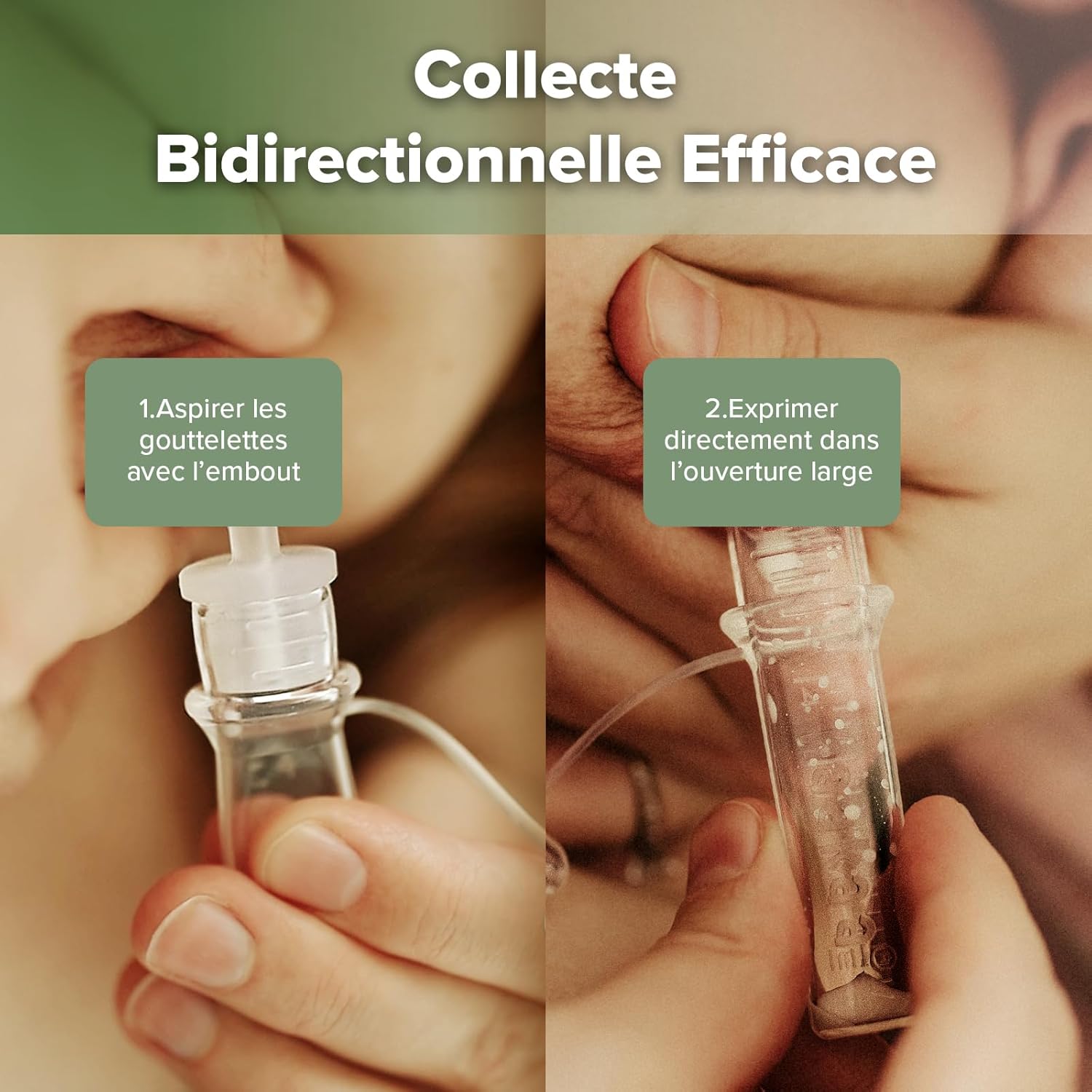 Thumbnail 4 de haakaa Kit collecteur de colostrum avec lingette coton et boîte de rangement – prêt à l’emploi, sans BPA, 4 ml (6 pièces)