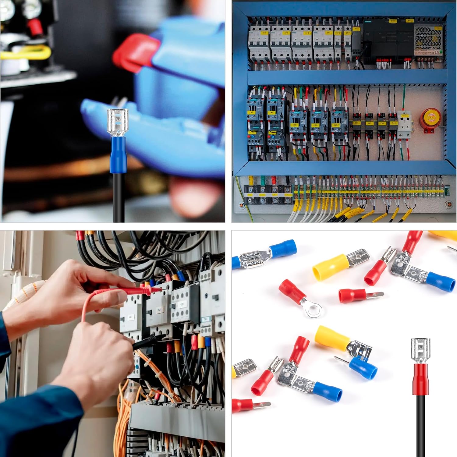Detalle 1 de Carehabi Chb-CableLugs-280pcs Crimp Terminal Set, 0.5–6.0 mm²