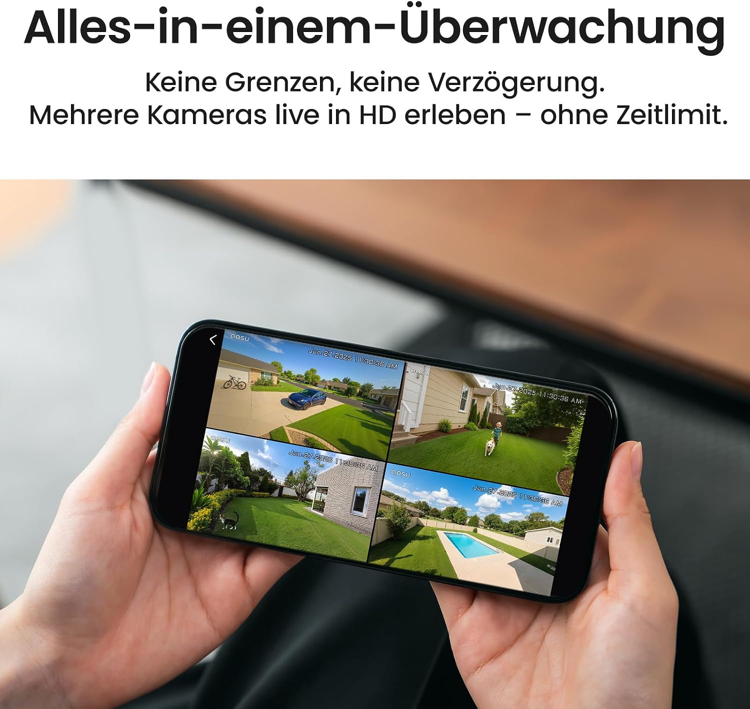 Thumbnail 5 de aosu T2 Ultra 4K Überwachungskamera 8MP