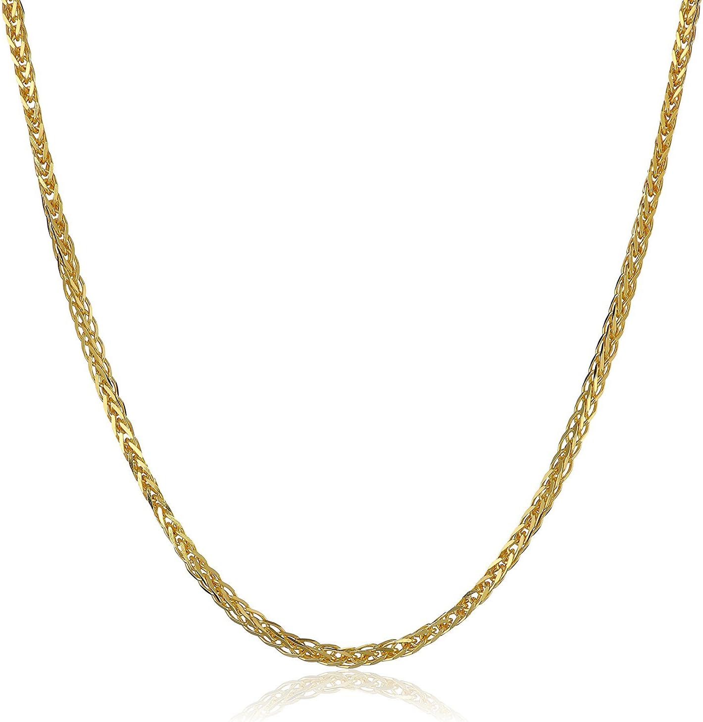 Thumbnail 1 de Chaîne en or jaune 18 carats 750 avec diamant doré – largeur 1,50 mm, longueurs disponibles