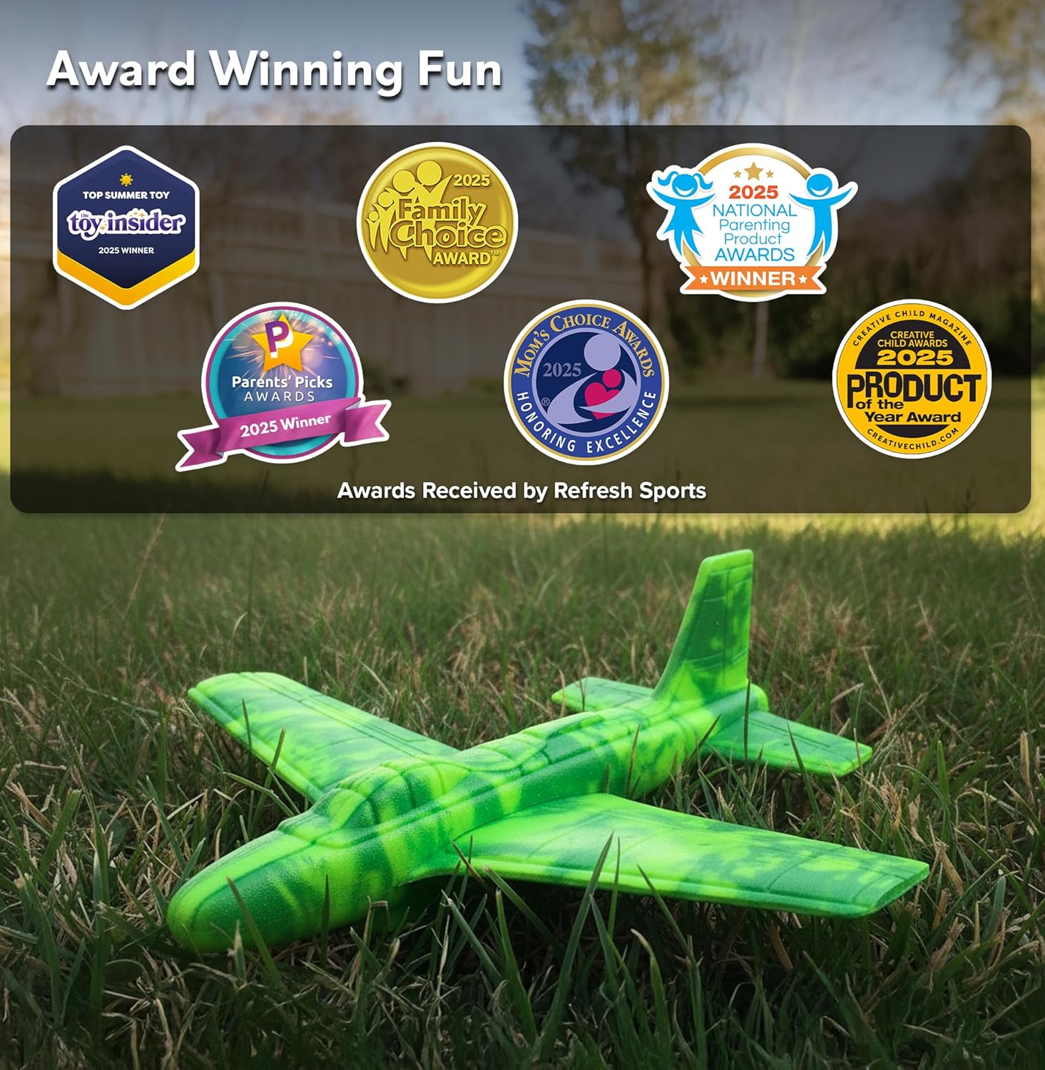 Thumbnail 6 de Refresh Sports Foam Airplanes 100ft Flight