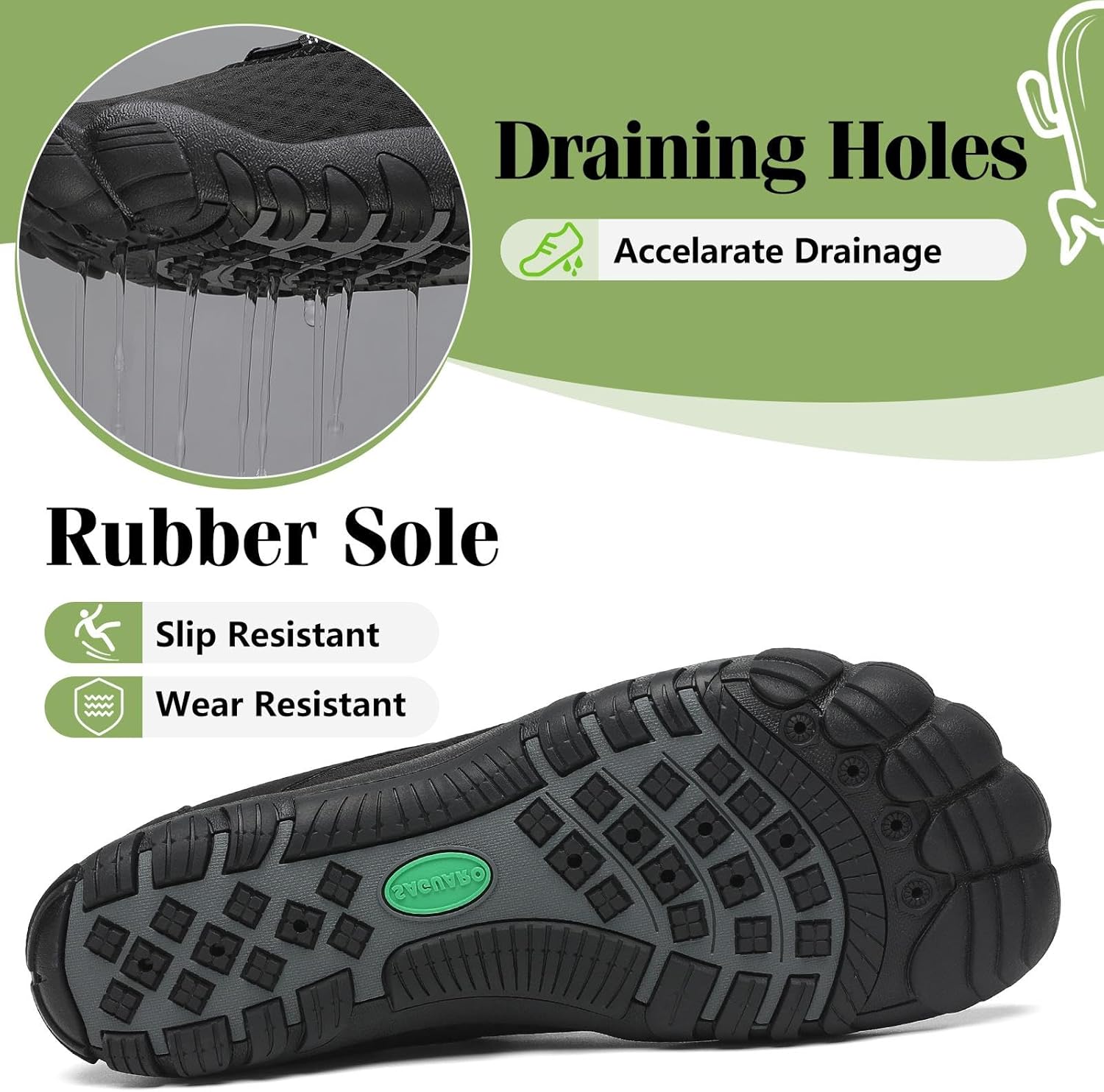 Thumbnail 3 de Saguaro – Wasserbequeme Sandalen mit großzügiger Zehenbox und schneller Passform