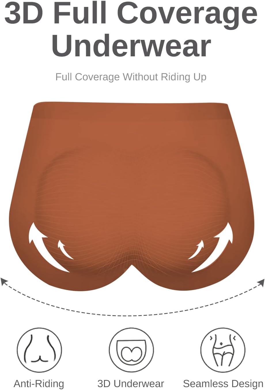 Thumbnail 4 de Cuweni Seamless High Waisted Briefs 6 Pack
