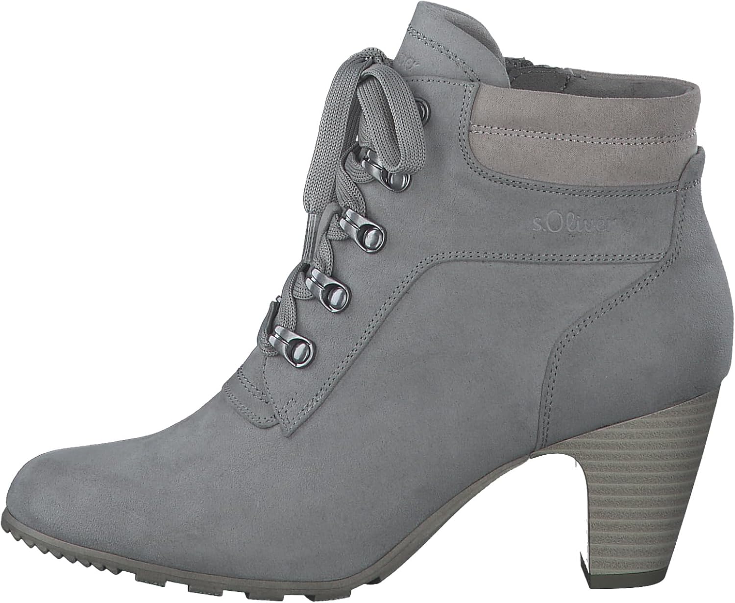 Detalle 2 de s.Oliver Schnürstiefel Damen mit Absatz