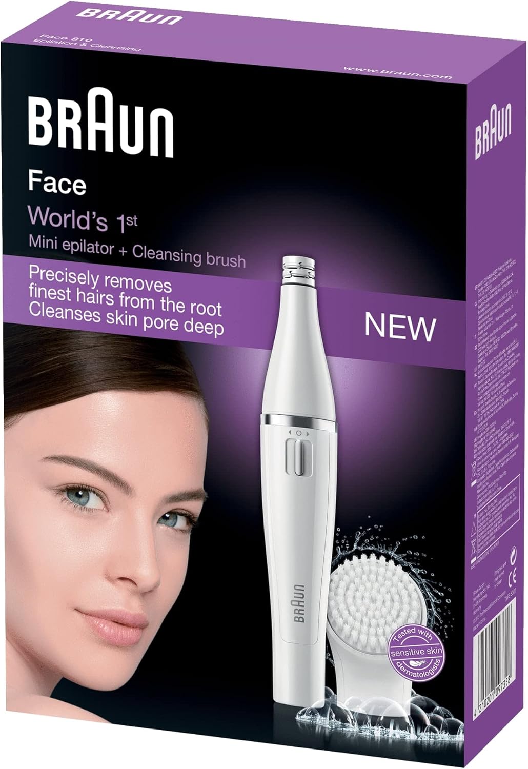 Thumbnail 5 de Braun FaceSpa 810 epilatore viso 100% impermeabile 💄