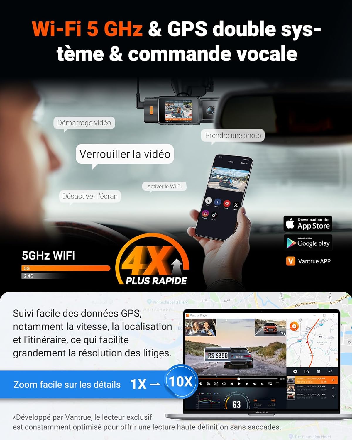 Thumbnail 2 de VANTRUE N4S dashcam 1 To