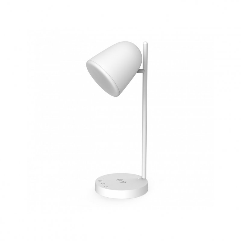 Detalle de Muvit iO Lámpara sobremesa WiFi con base de carga inalámbrica ⚡