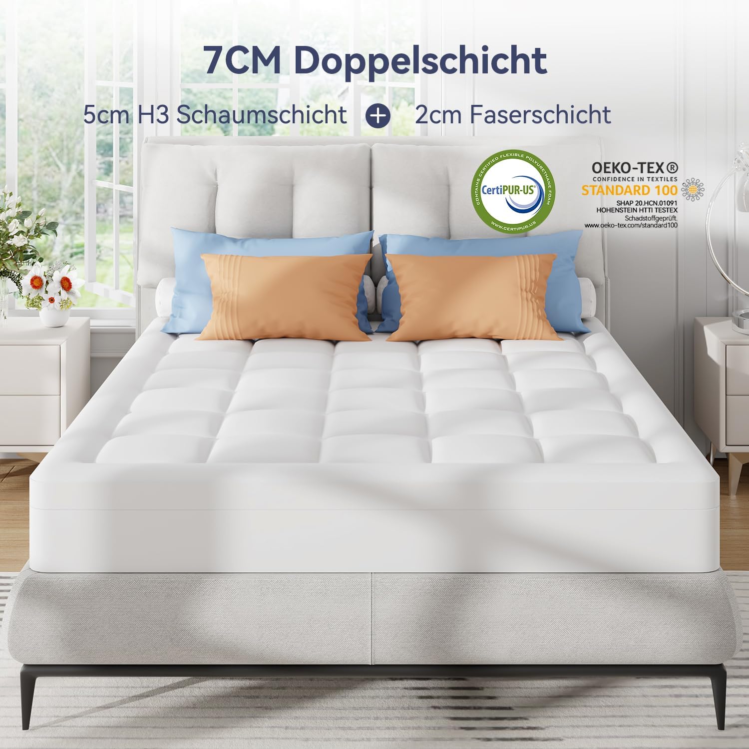 Thumbnail 6 de ELEMUSE Matratzen Topper 180x200 cm