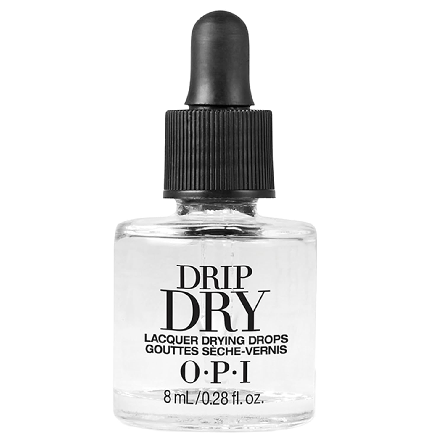 Detalle de OPI DripDry Lacquer Drying Drops – Schnelltrockner-Tropfen für Nagellack mit Jojobaöl & Vitamin E, 8 ml