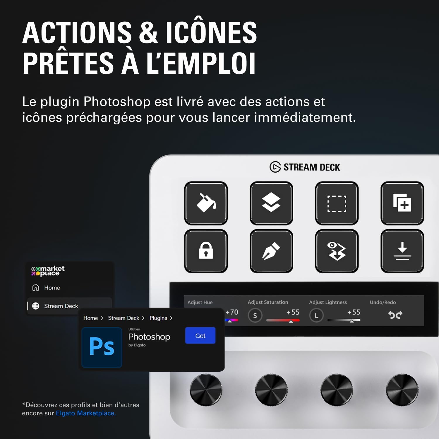 Detalle de Elgato Stream Deck 32 touches LCD