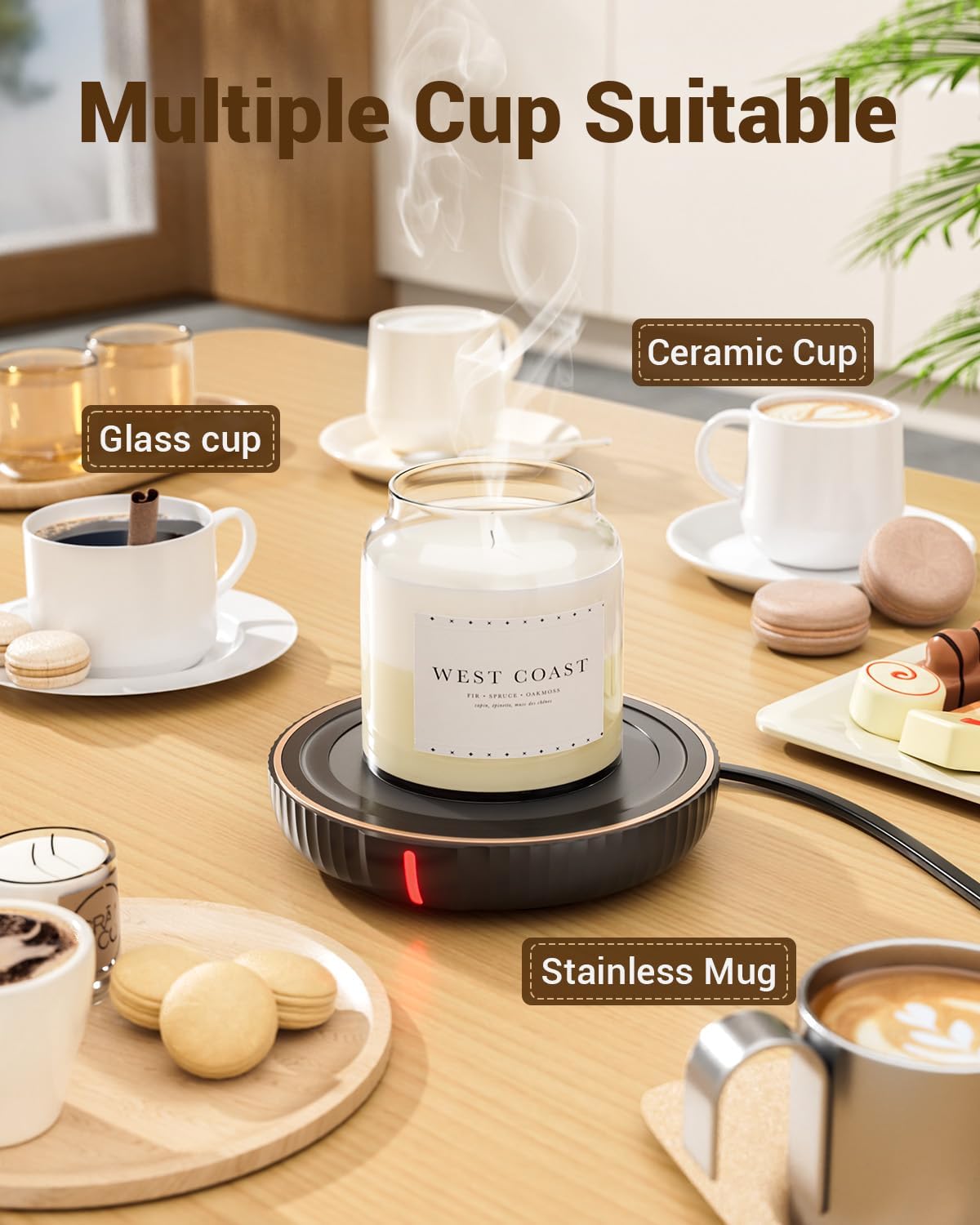 Detalle 2 de House Gem Large Candle Warmer 4.8in