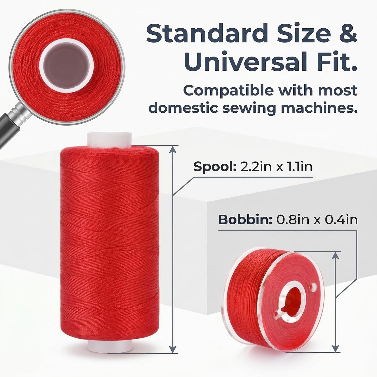 Thumbnail 1 de VIZOSHI Sewing Thread Kit, 36 Colors