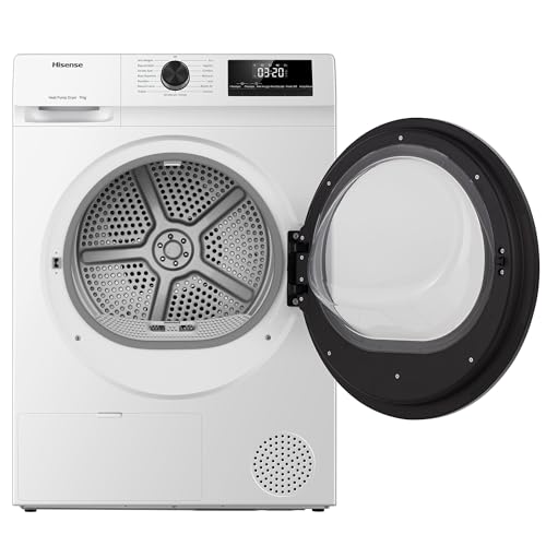 Thumbnail 12 de Hisense DHQE900UWDC: Secadora bomba de calor de 9 kg con secado rápido y finalización diferida