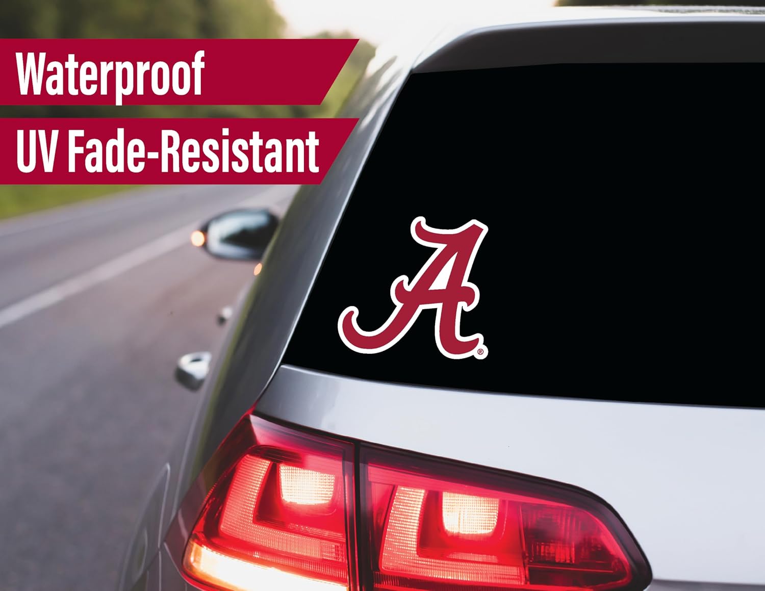 Detalle de Alabama Crimson Tide 14-Piece Stickers & Decals Set for Car & Water Bottle
