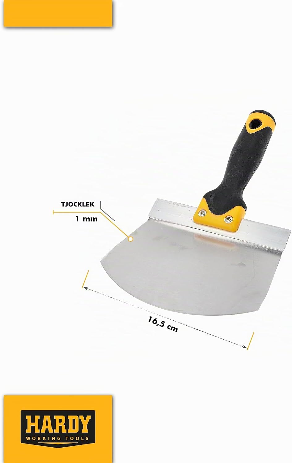 Thumbnail 6 de HARDY 2K hinkväljare med ergonomiskt grepp och blad i rostfritt stål