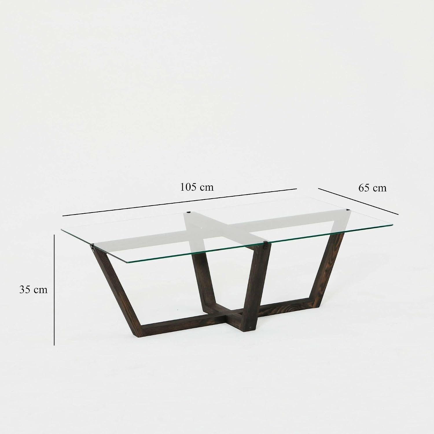 Thumbnail 1 de Dmora Tavolino Vela 105x65x35 cm