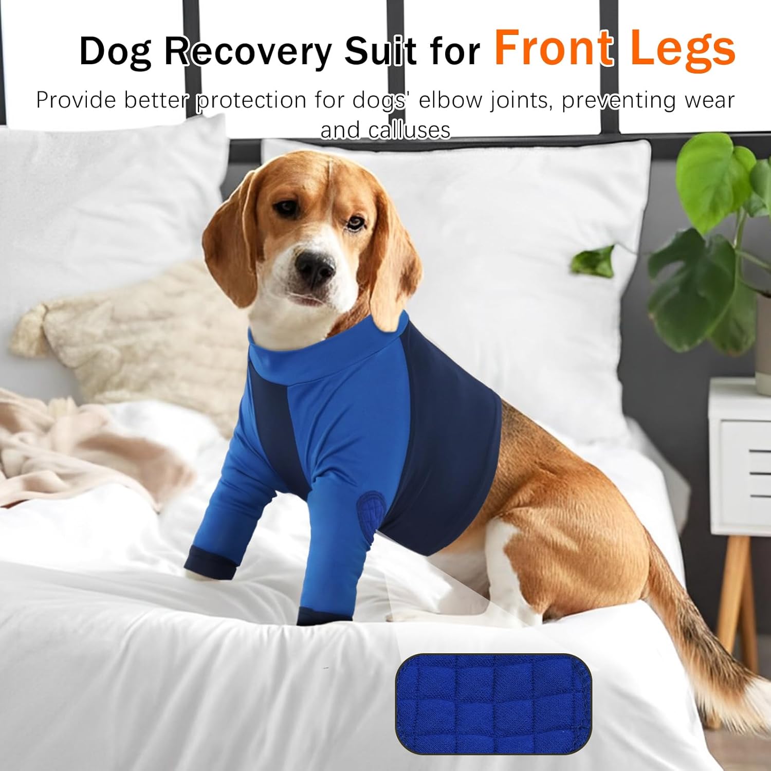 Thumbnail 5 de LeLePet Dog Recovery Suit for Front Legs