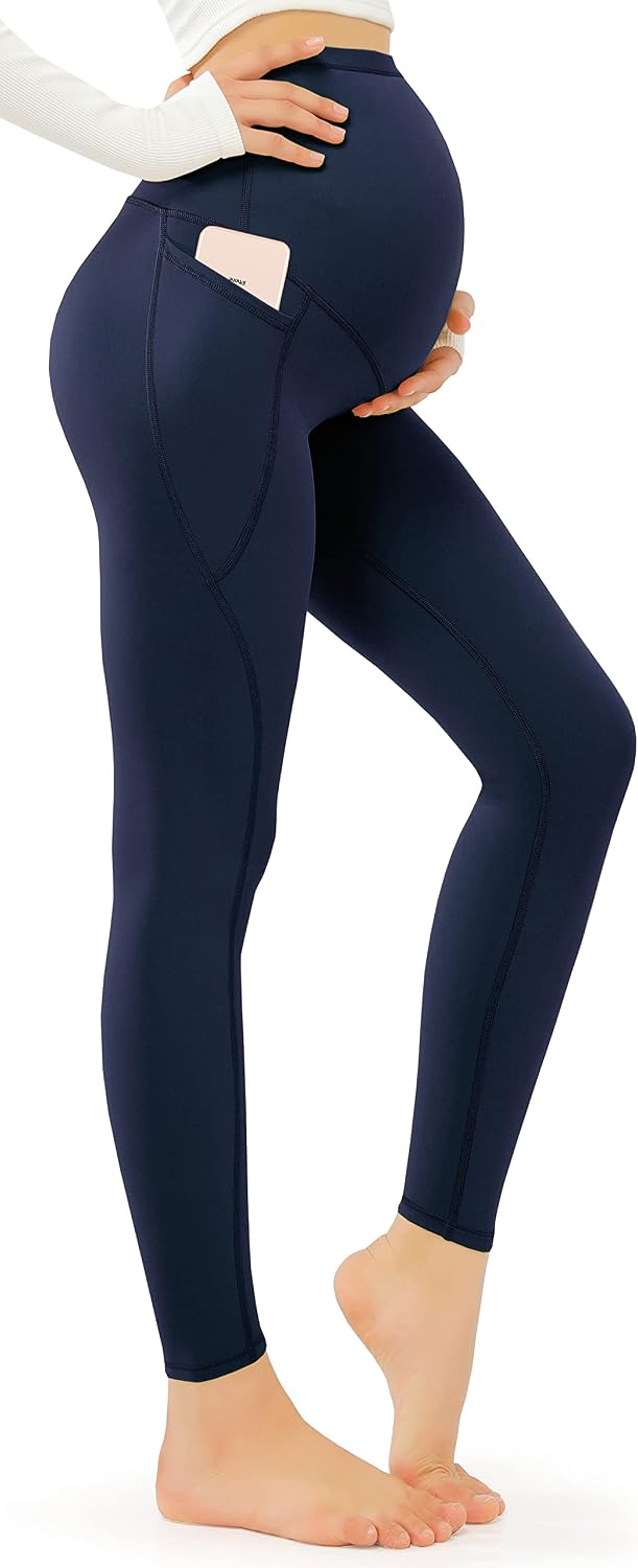 Detalle de JOYSPELS maternity leggings with pockets