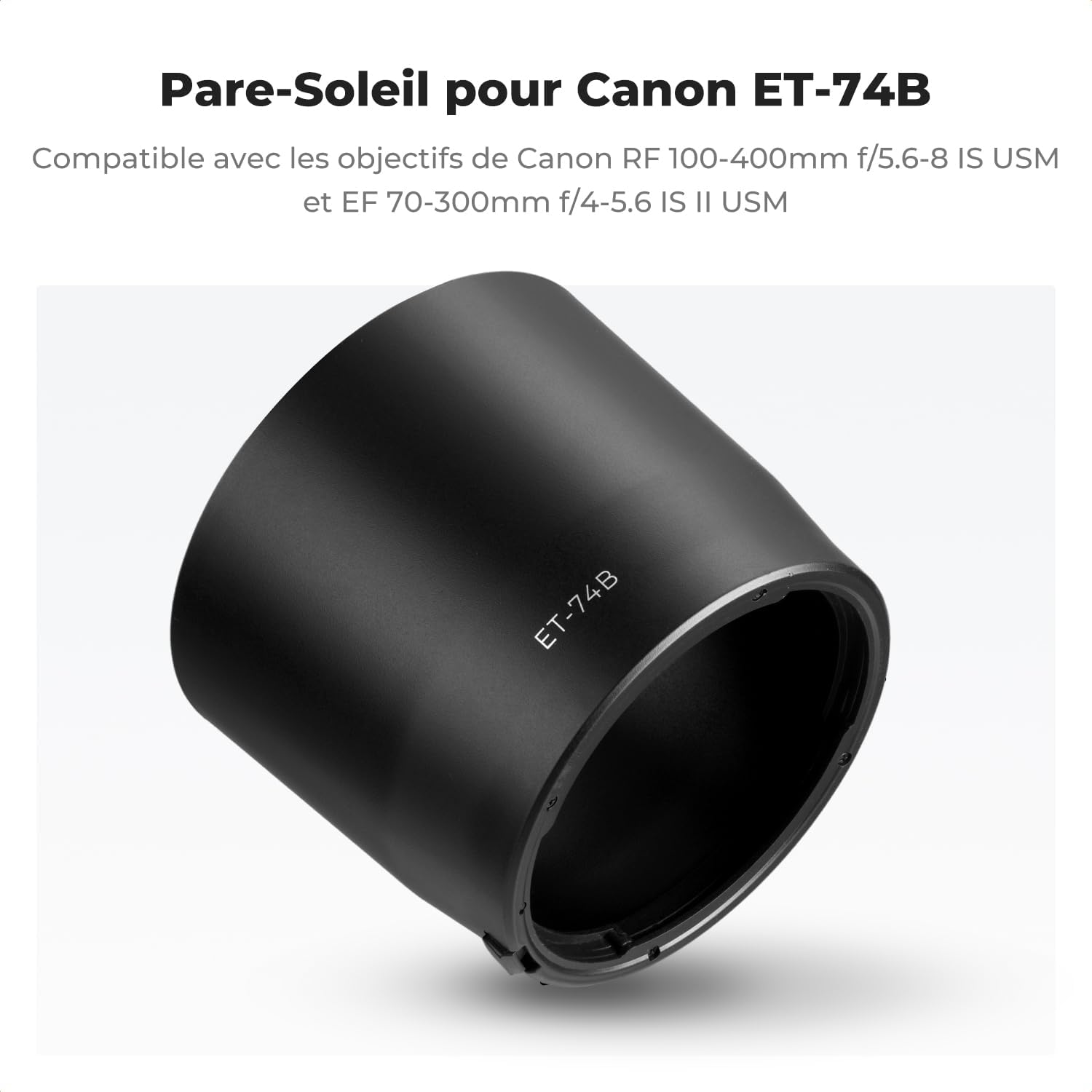 Detalle 2 de K&F CONCEPT ET-74B pare-soleil 67 mm