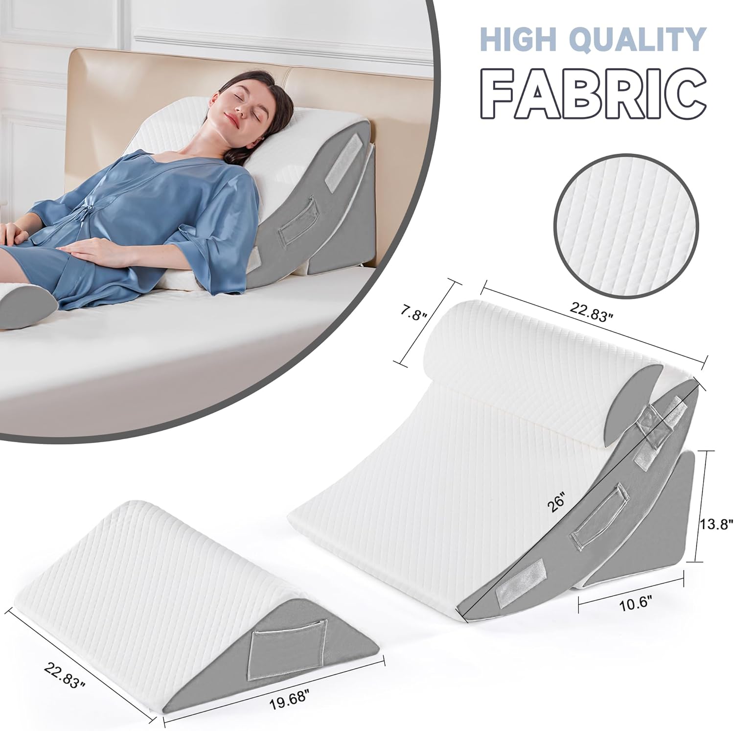 Thumbnail 6 de Yojoker 4PCS Orthopedic Wedge Pillow Set