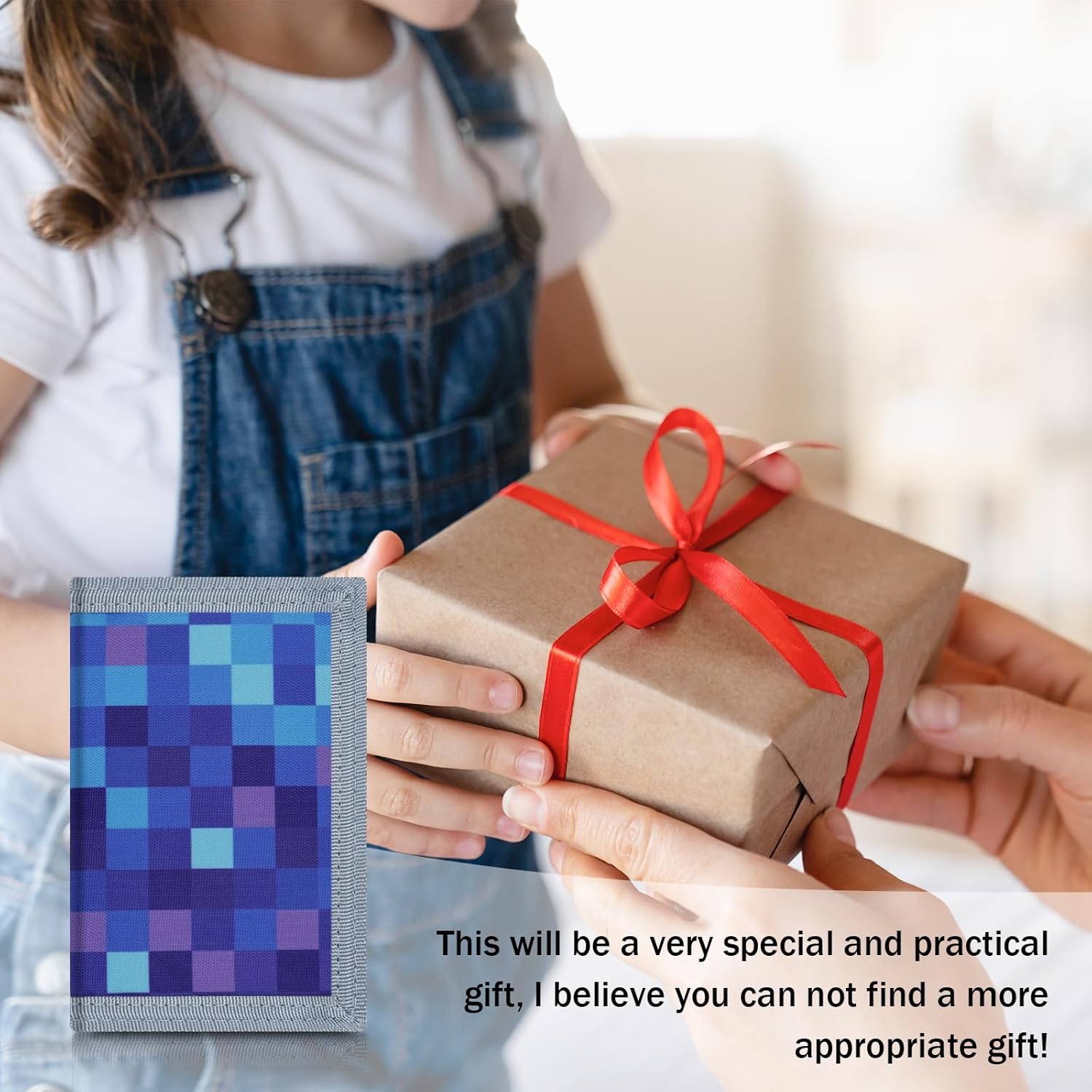 Thumbnail 3 de MHZP Kids Boys Canvas Outdoor Trifold RFID Wallet: A Practical Everyday Pick