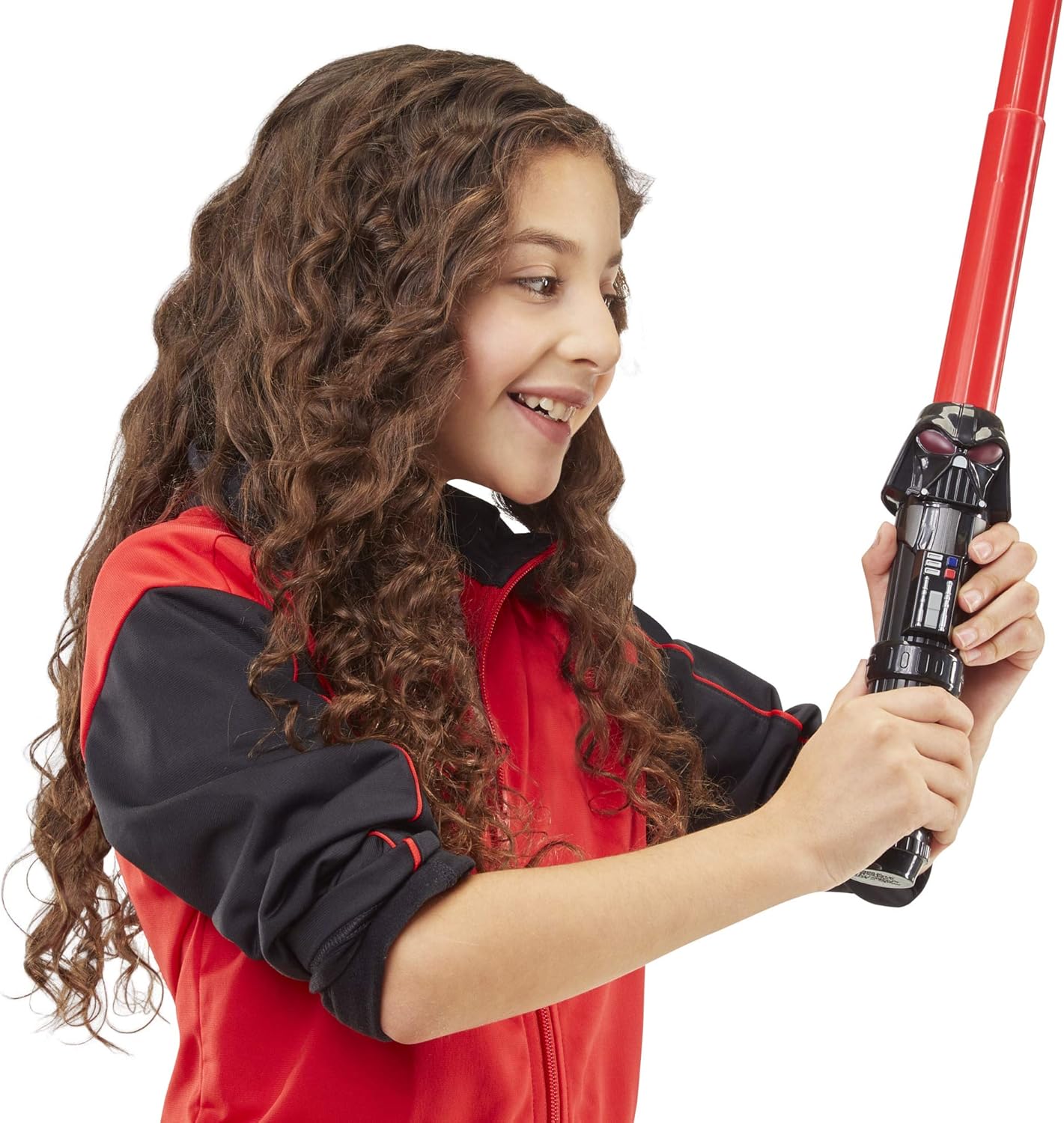 Thumbnail 3 de Star Wars Lightsaber Squad – sabre laser Dark Vador à lame rouge, extension, jouet de déguisement dès 4 ans