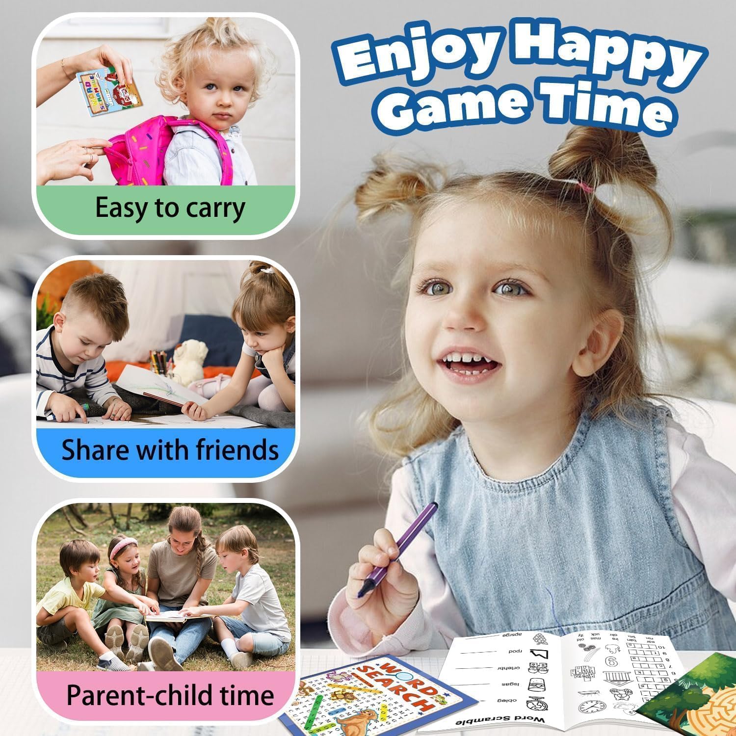 Thumbnail 4 de Kalysky 24 Pack Activity Book – Mini Activity Books for Kids (Ages 4–12)