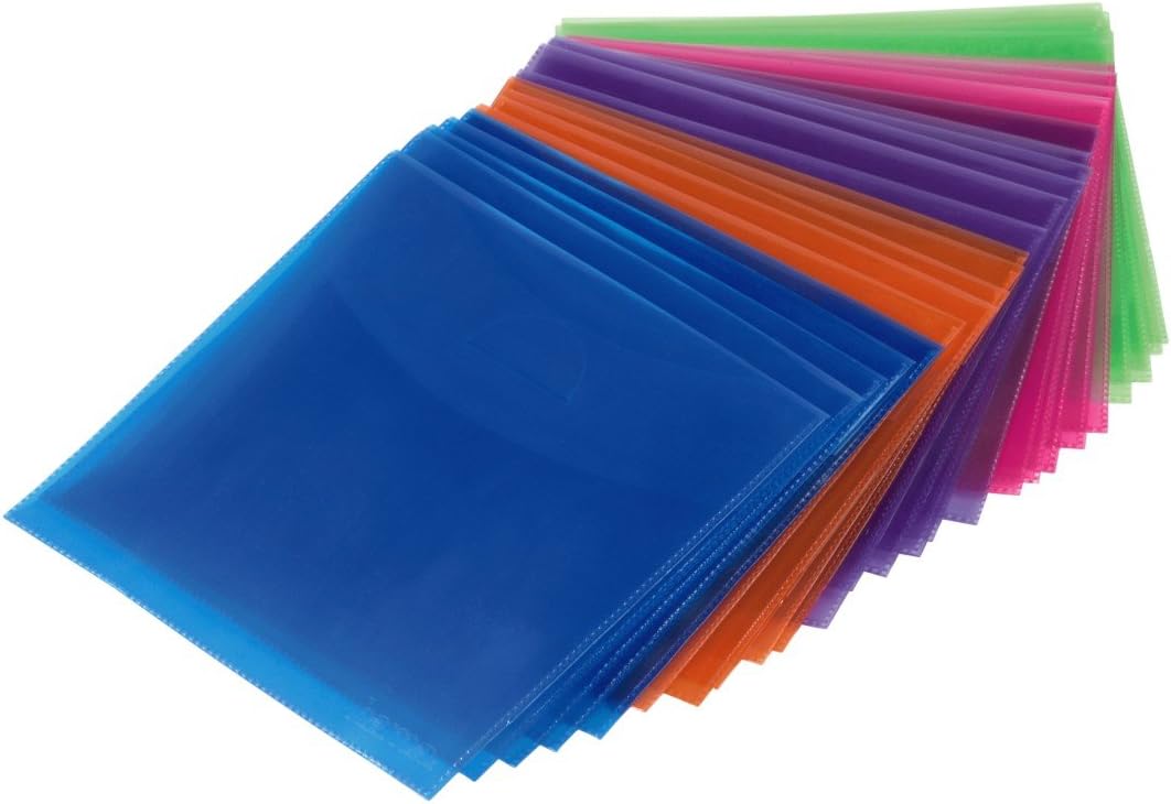 Thumbnail 3 de Hama CD/DVD protective sleeves (100-pack, assorted colours)