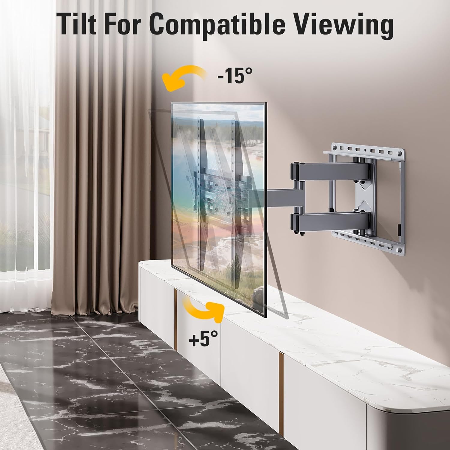 Detalle de MD2581 TV wall mount 99 lbs
