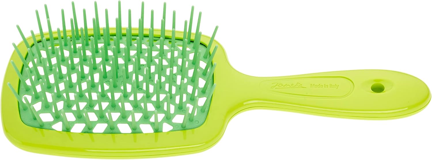 Detalle 2 de Jäneke Spazzola SUPERBRUSH SMALL Corpo Verde Riccio Fuxia